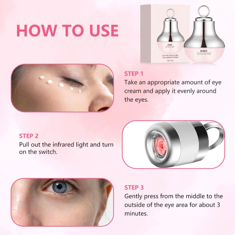 The KOEC Collagen Eye Cream & Device | 30g