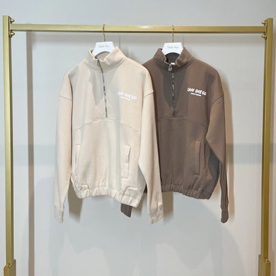 MYLA San Diego Zip Bubble Sweatshirt
