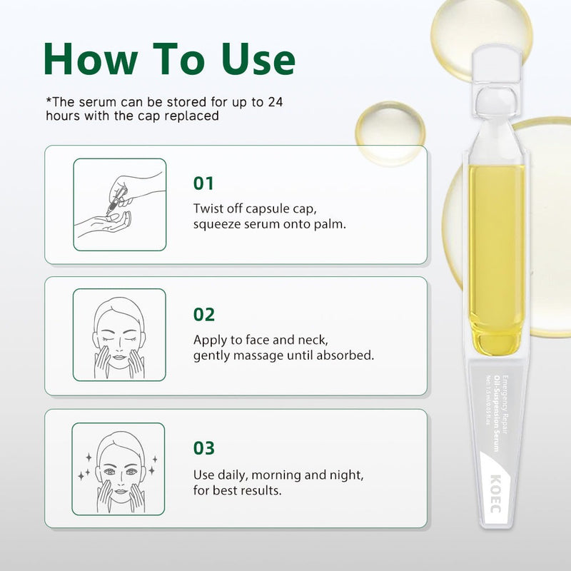 The KOEC Firming Oil-Suspension Serum | 30 Pack