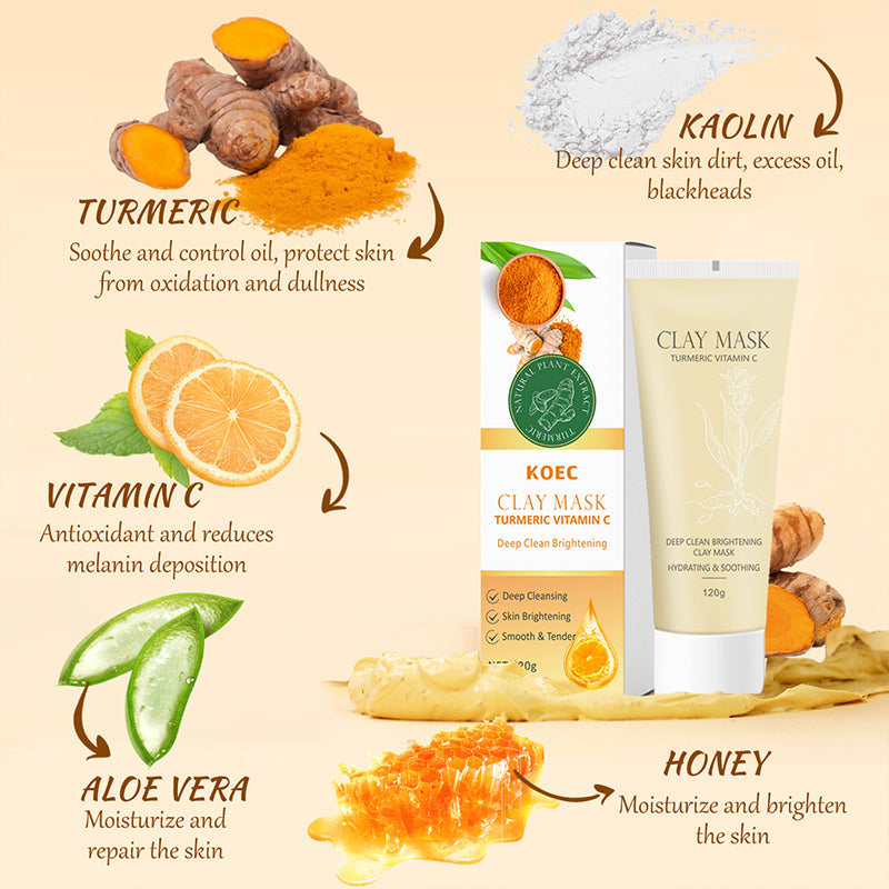 The KOEC Turmeric Clay Mask | 120g