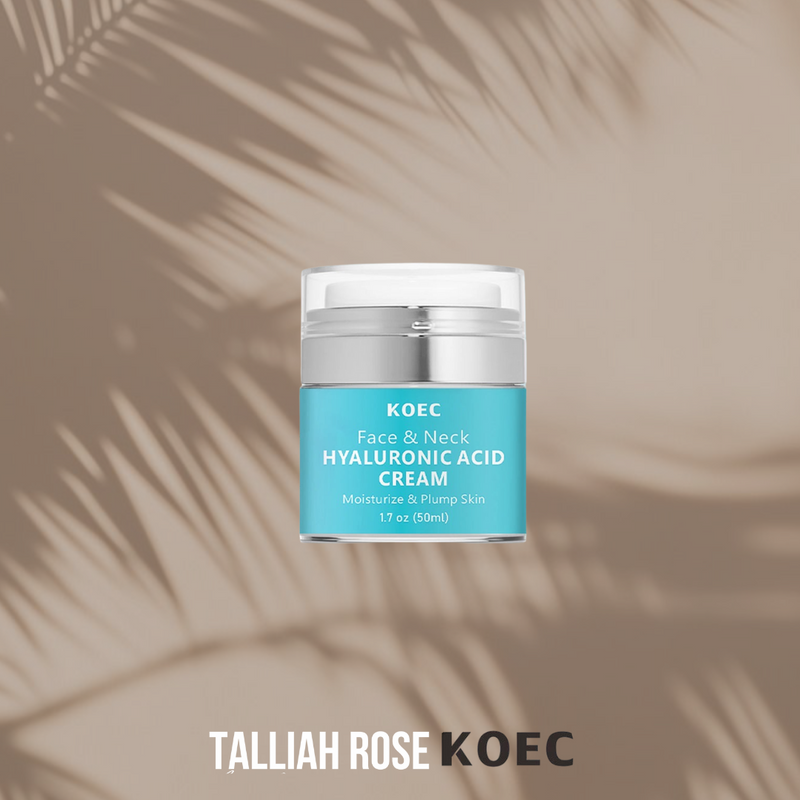 KOEC Korean Hyaluronic Acid Face Cream Anti-Aging Moisturiser | 50ml