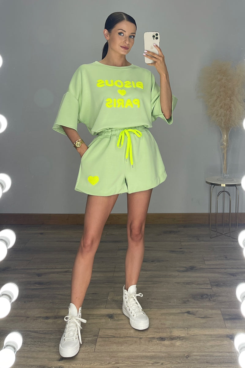 WILLOW Buttery Soft Oversized Shorts Co Ord