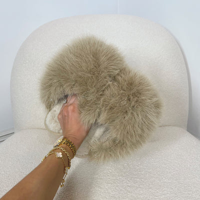 IGGY Extreme Faux Fur Oversized Slippers