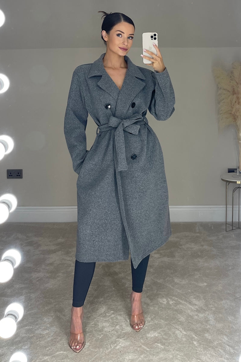 The ALICE Trench Coat | Slate Grey