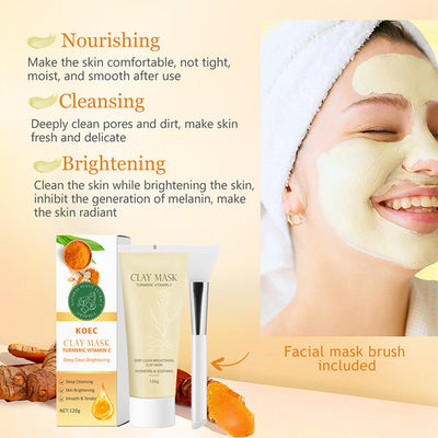The KOEC Turmeric Clay Mask | 120g