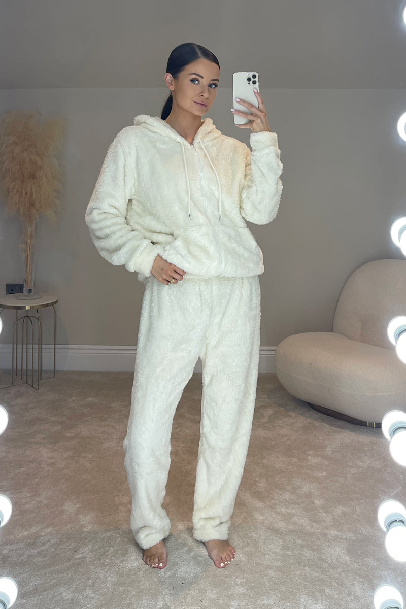 The ESME Teddy Tracksuit | Vanilla