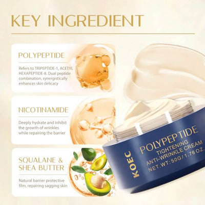 The KOEC Polypeptide Anti Wrinkle Cream | 50g