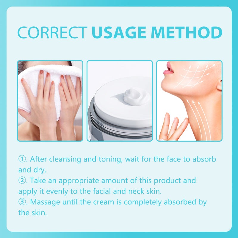 KOEC Korean Hyaluronic Acid Face Cream Anti-Aging Moisturiser | 50ml