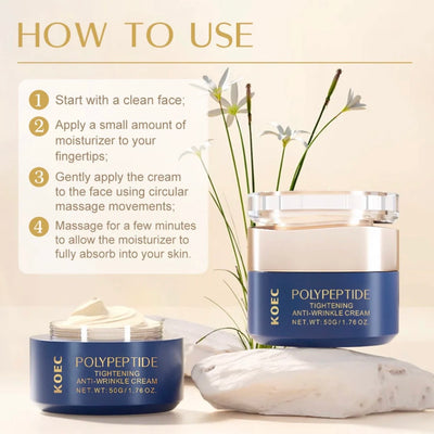 The KOEC Polypeptide Anti Wrinkle Cream | 50g
