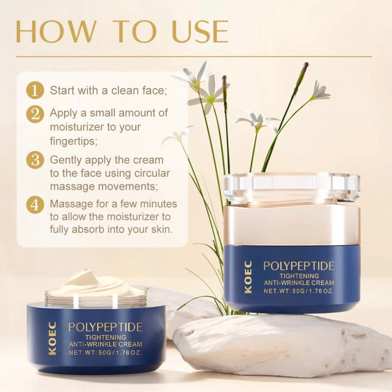 The KOEC Polypeptide Anti Wrinkle Cream | 50g