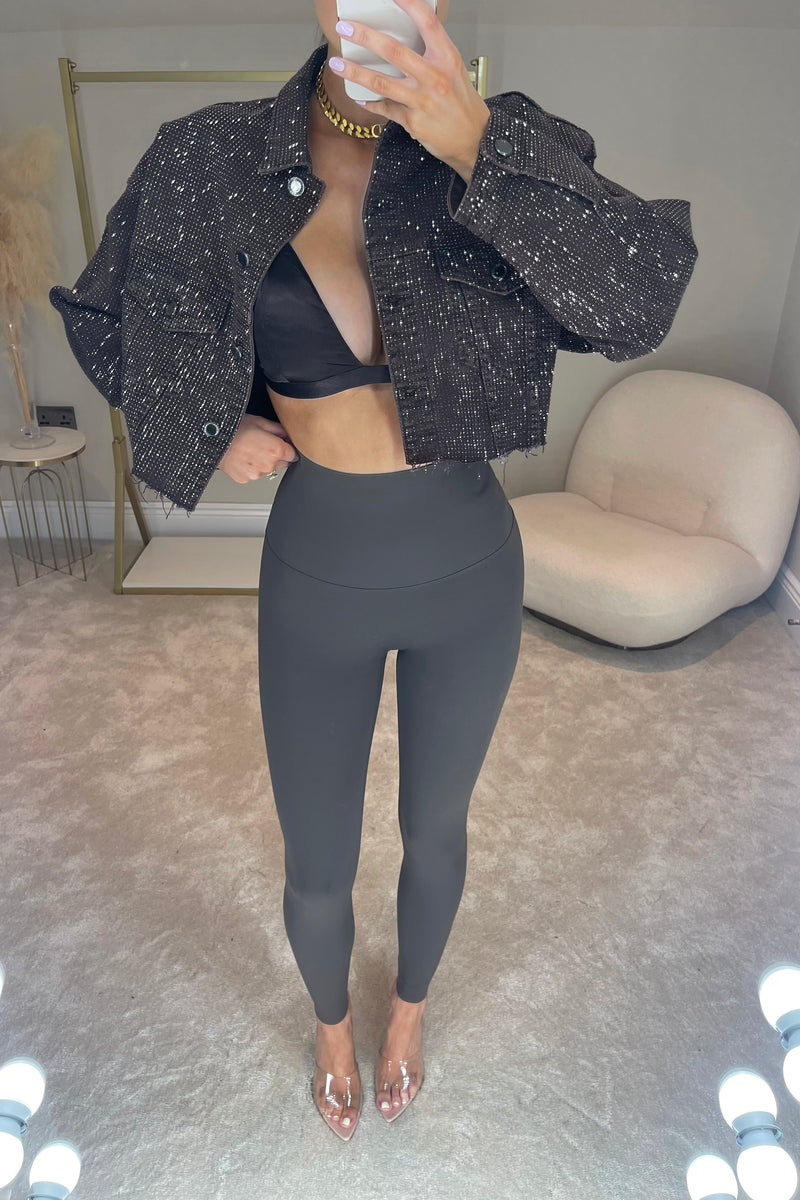 The FRANKIE Seamless Sculpt Leggings | Chocolate