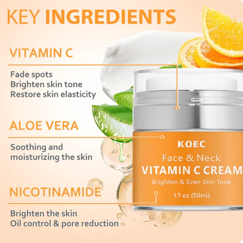 The KOEC Face Cream with Vitamin C | 50ml