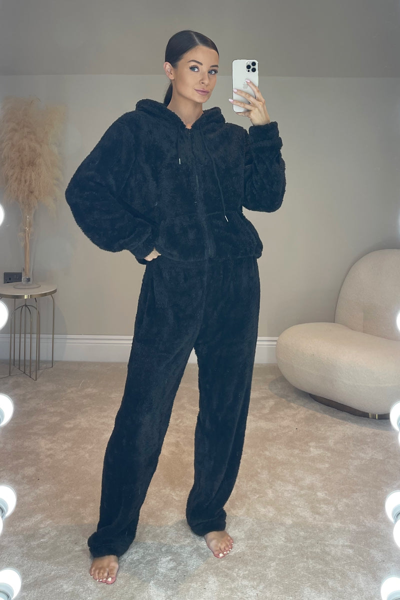 The ESME Teddy Tracksuit | Classic Black